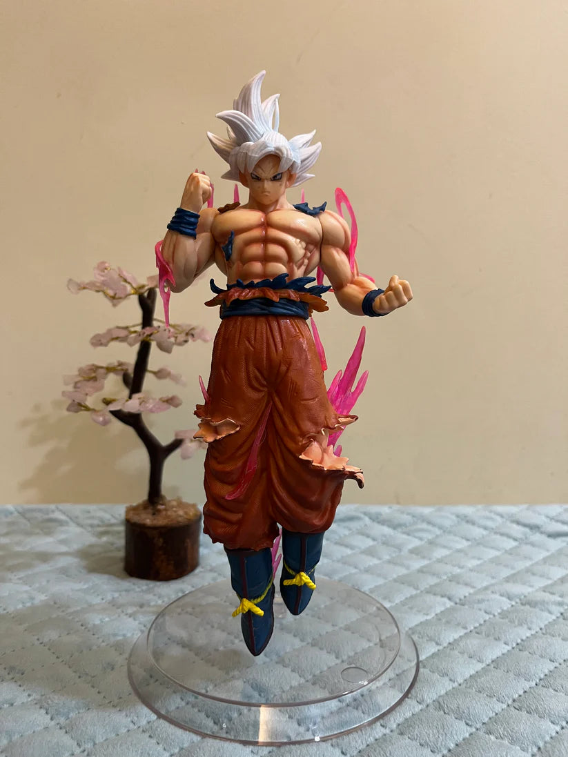Goku Ultra Instinct Dragon Ball Z Action Figure with Stand (20 CM)
