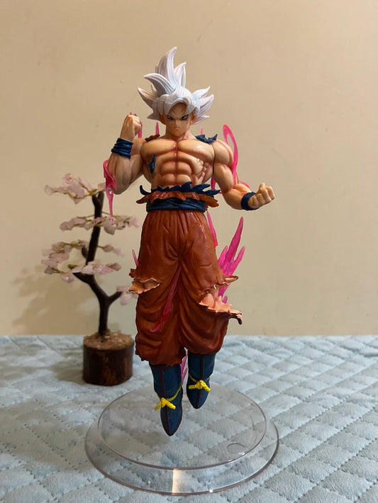 Goku Ultra Instinct Dragon Ball Z Action Figure with Stand (20 CM)