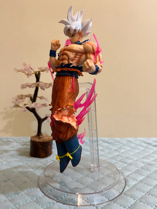 Goku Ultra Instinct Dragon Ball Z Action Figure with Stand (20 CM)